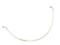 MKB-V2/V3 REAR BRAKE PIPE WHITE